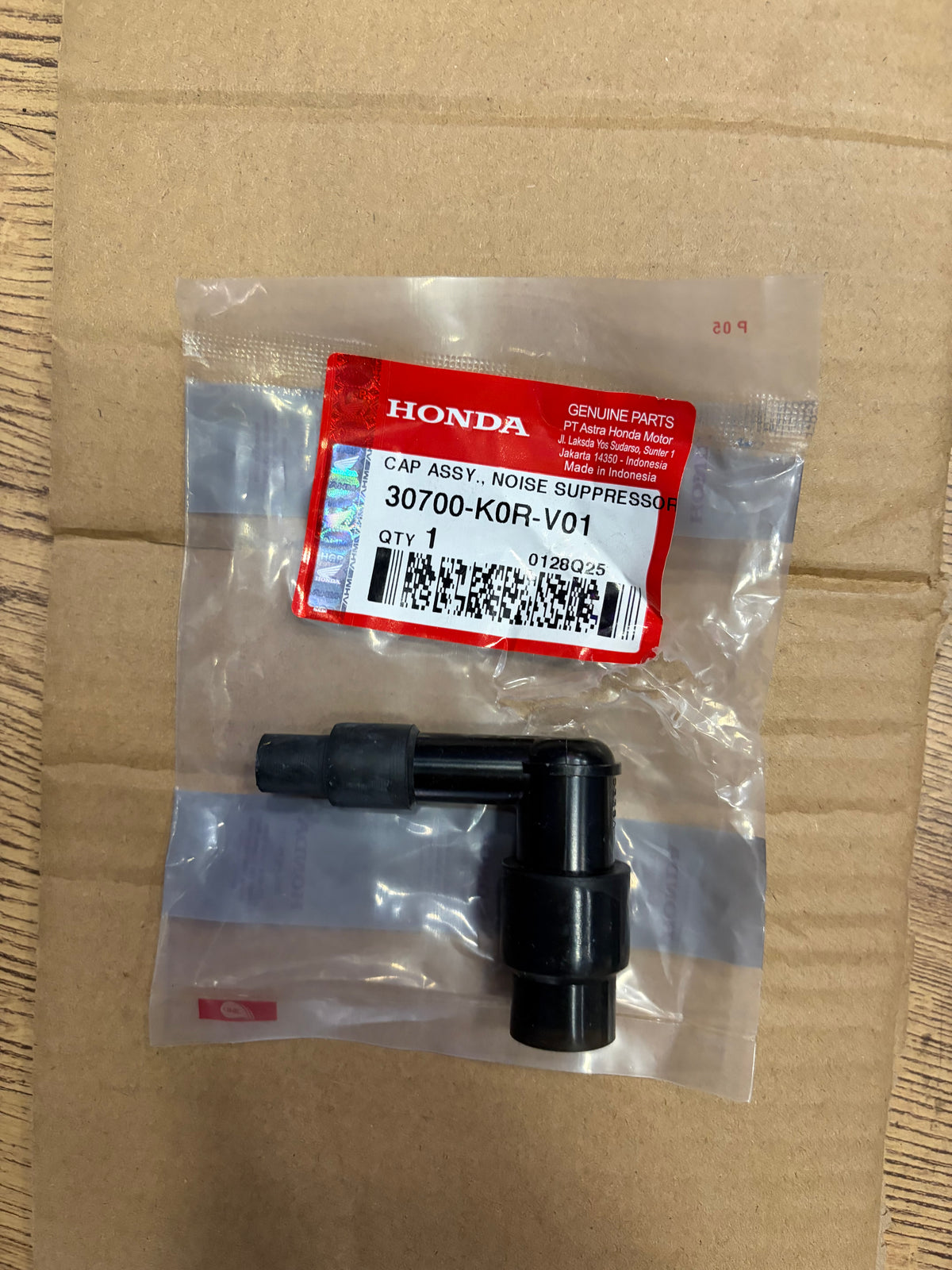 Honda SH125i / PCX 125 2020-2025 Cap Assy, Noise Suppressor 30700-K0R-V01
