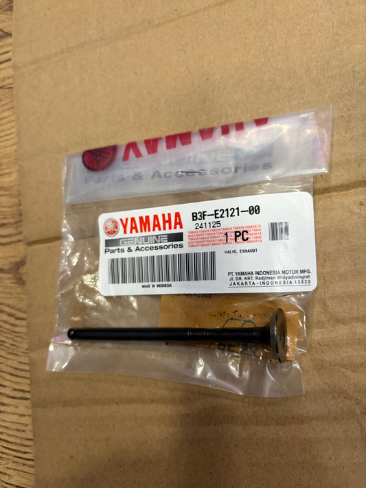 Genuine Yamaha Exhaust Valve B3F-E2121-00 (Import Model)