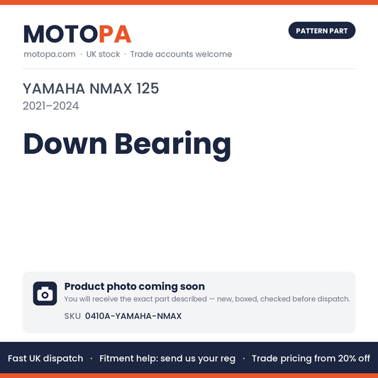 Fits Yamaha NMAX 125 2021-2024 Down Bearing 0410A-YAMAHA-NMAX | MotoPa
