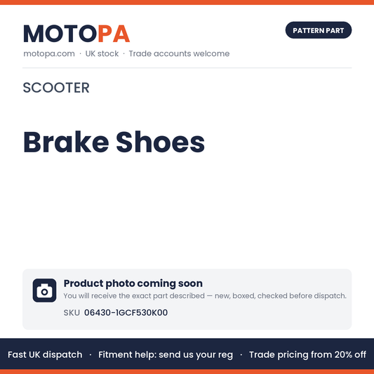 Fits Scooter Brake Shoes 06430-1GCF530K00 | MotoPa