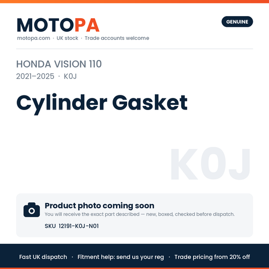 Genuine Honda Vision 110 2021-2025 Cylinder Gasket 12191-K0J-N01 | SKU 12191-K0J-N01 | photo coming soon