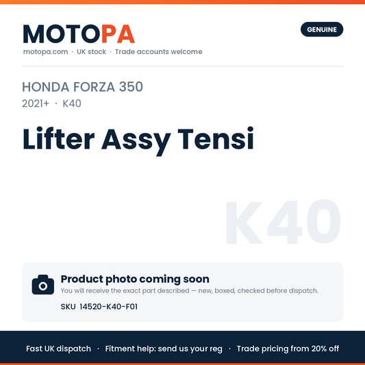 Genuine Honda Forza 350 2021+ Lifter Assy Tensi 14520-K40-F01 | SKU 14520-K40-F01 | photo coming soon