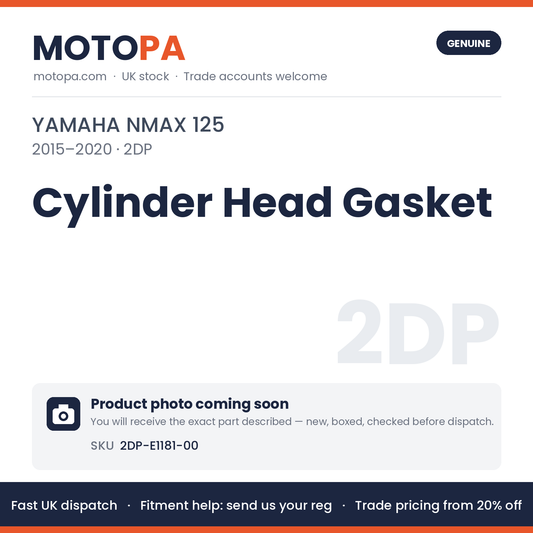 Genuine Yamaha NMAX 125 2015-2020 Cylinder Head Gasket 2DP-E1181-00 | SKU 2DP-E1181-00 | photo coming soon