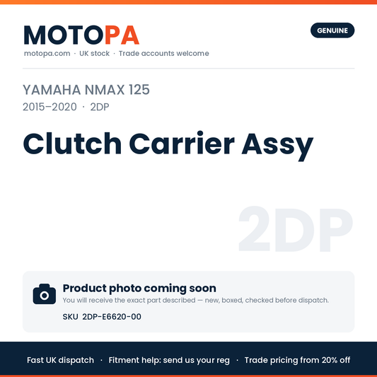 Genuine Yamaha NMAX 125 2015-2020 Clutch Carrier Assy 2DP-E6620-00 | SKU 2DP-E6620-00 | photo coming soon