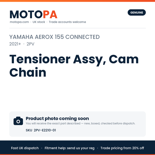 Yamaha Aerox 155 Connected (import) 2021+ Tensioner Assy, Cam Chain 2PV-E2210-01 | SKU 2PV-E2210-01 | photo coming soon