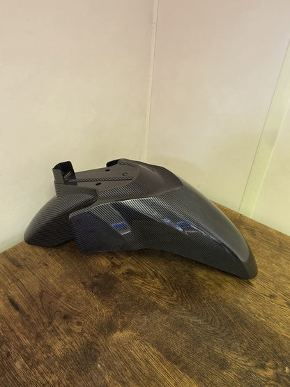 Honda SH 125 2014–2026 Front Fender Mudguard Black Carbon Quality 