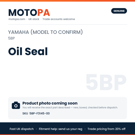 Genuine Yamaha Yamaha (model to confirm) Oil Seal 5BP-F3145-00 | SKU 5BP-F3145-00 | photo coming soon