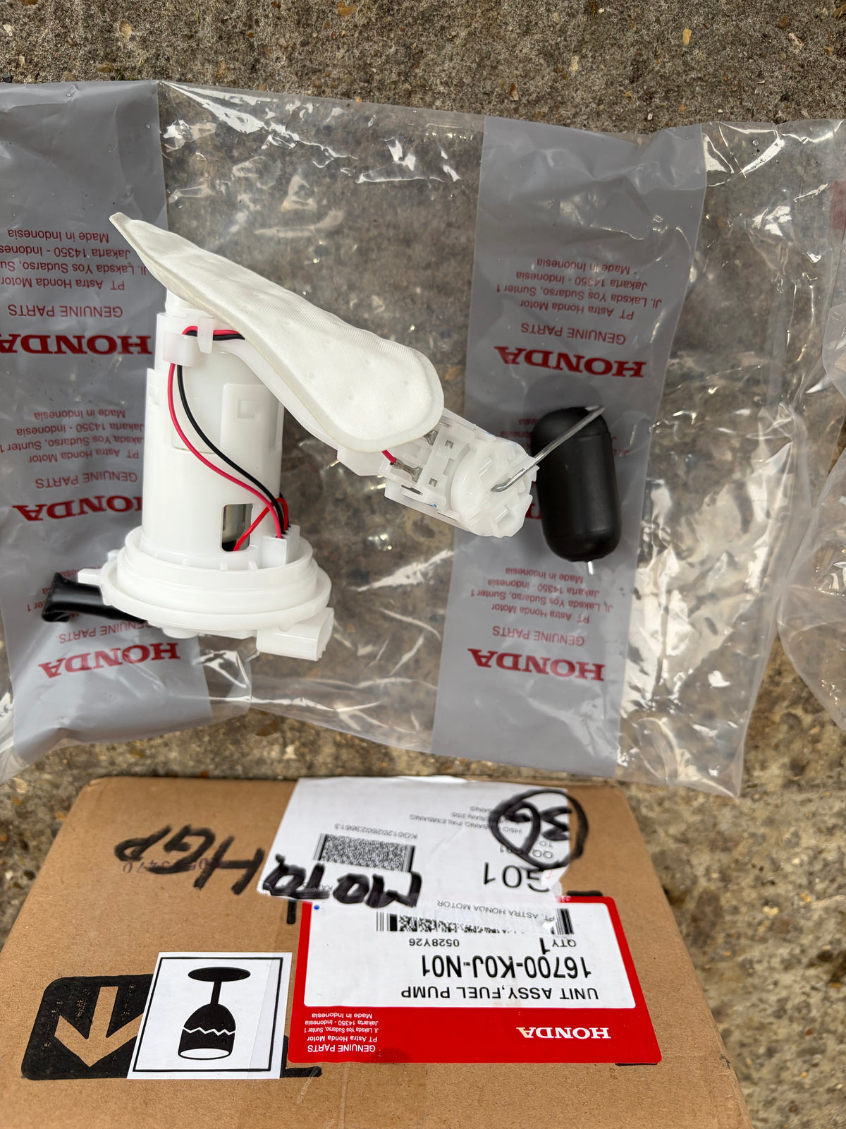 Genuine Honda Vision 110 2021-2025 Fuel Pump Unit 16700-K0J-N01