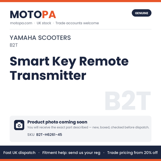 Genuine Yamaha Smart Key Remote Transmitter B2T-H6261-45 | SKU B2T-H6261-45 | photo coming soon
