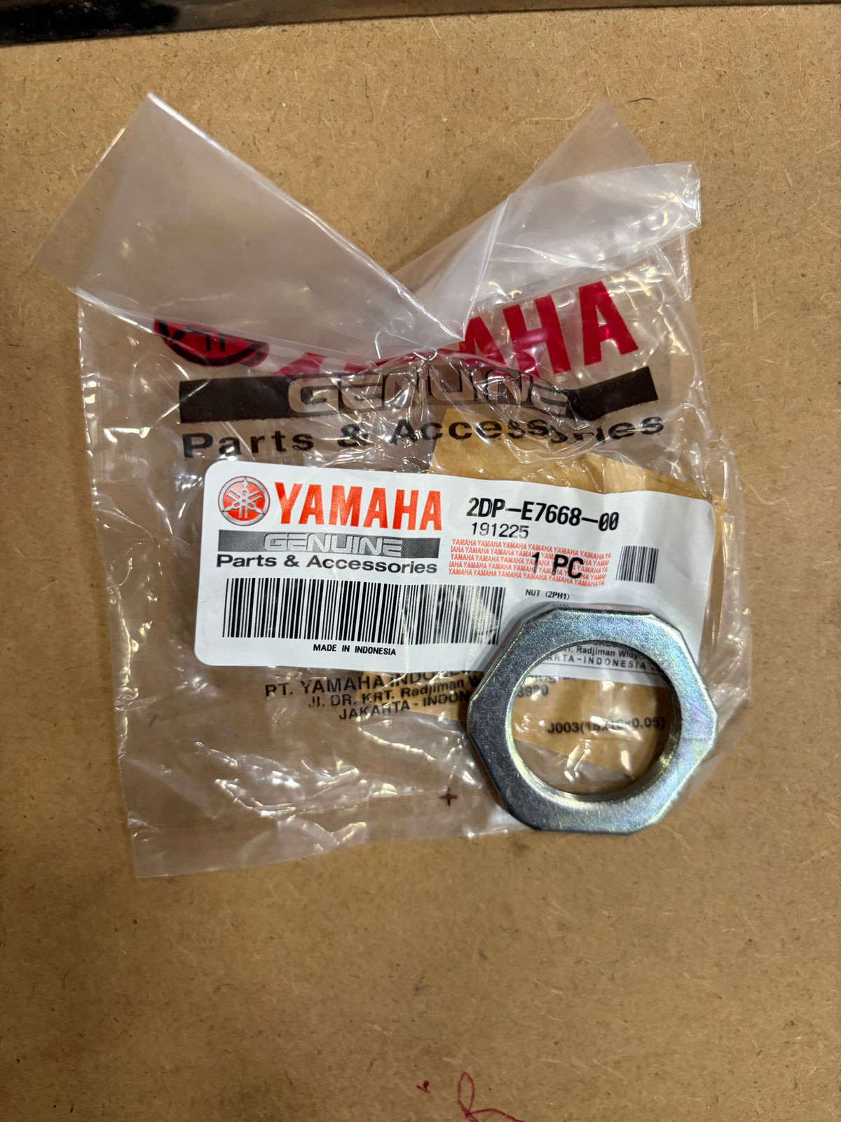 Genuine Yamaha NMAX 125 2015-2020 Nut 2DP-E7668-00