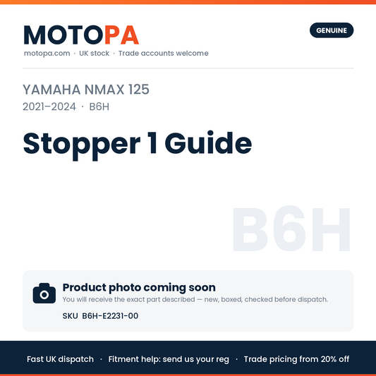 Genuine Yamaha NMAX 125 2021-2024 Stopper 1 Guide B6H-E2231-00 | SKU B6H-E2231-00 | photo coming soon