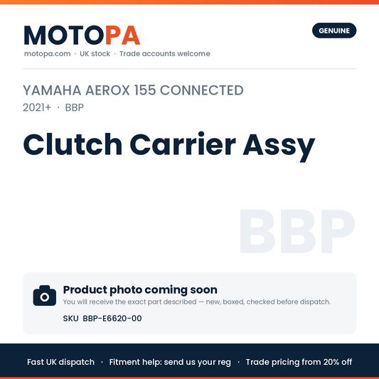 Yamaha Aerox 155 Connected (import) 2021+ Clutch Carrier Assy BBP-E6620-00 | SKU BBP-E6620-00 | photo coming soon