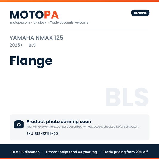 Genuine Yamaha NMAX 125 2025+ Flange BLS-E2199-00 | SKU BLS-E2199-00 | photo coming soon