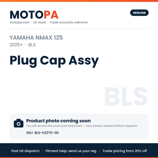 Genuine Yamaha NMAX 125 2025+ Plug Cap Assy BLS-H2370-00 | SKU BLS-H2370-00 | photo coming soon