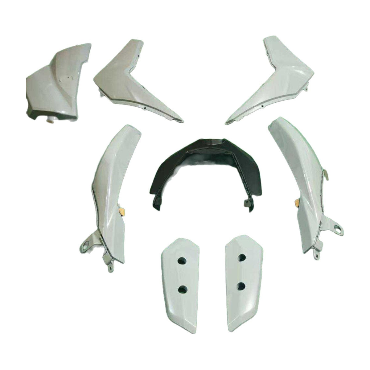 Yamaha NMAX N-Max GPD125 2025 Onward. Left & Right Wing Panel Set – Matt Black, view 3