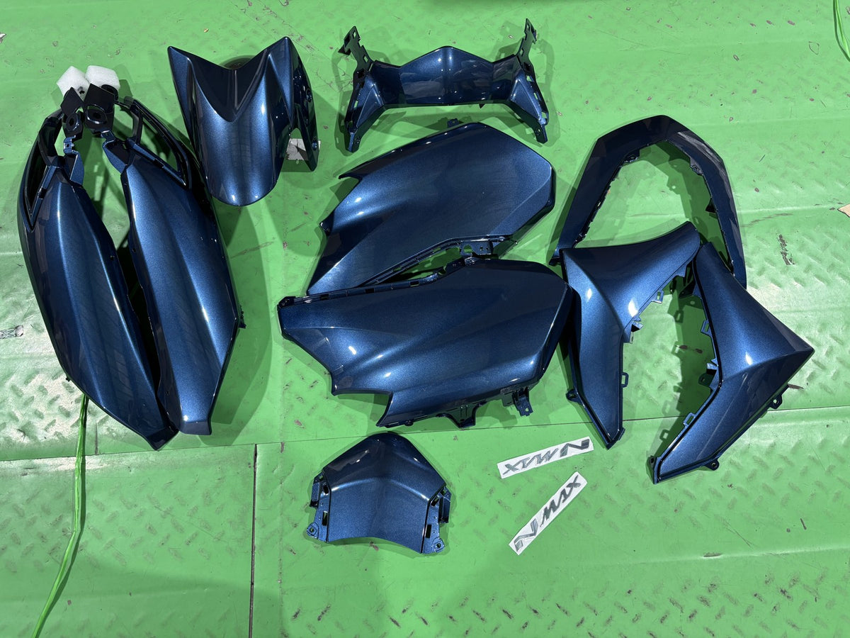 Yamaha NMAX N Max GPD 125 2021–2024 Front Panel Set Left & Right Matt Blue, view 2