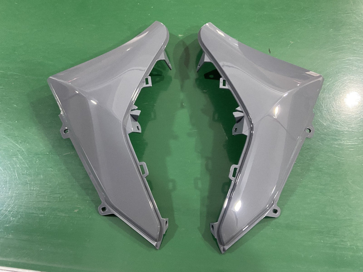 Fits Yamaha NMAX 125 2021-2024 Lower Side Mole Cover Left Matte Blue B6H-F171M-00-P4 (Pattern)