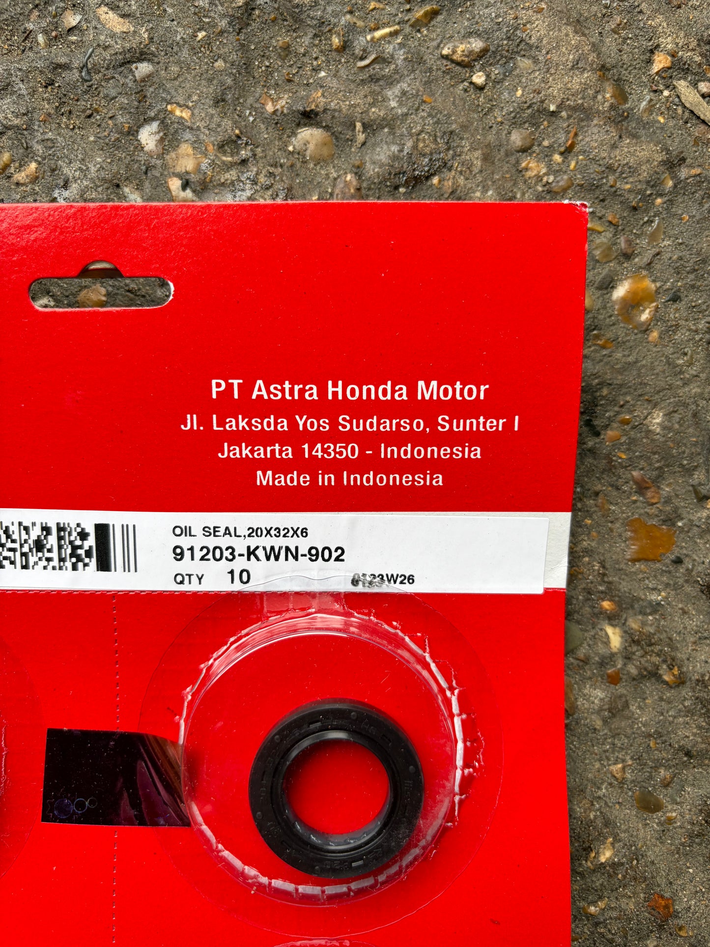 Original Honda PCX 125 2010-2014 20X32X6 Wellendichtring 91203-KWN-902