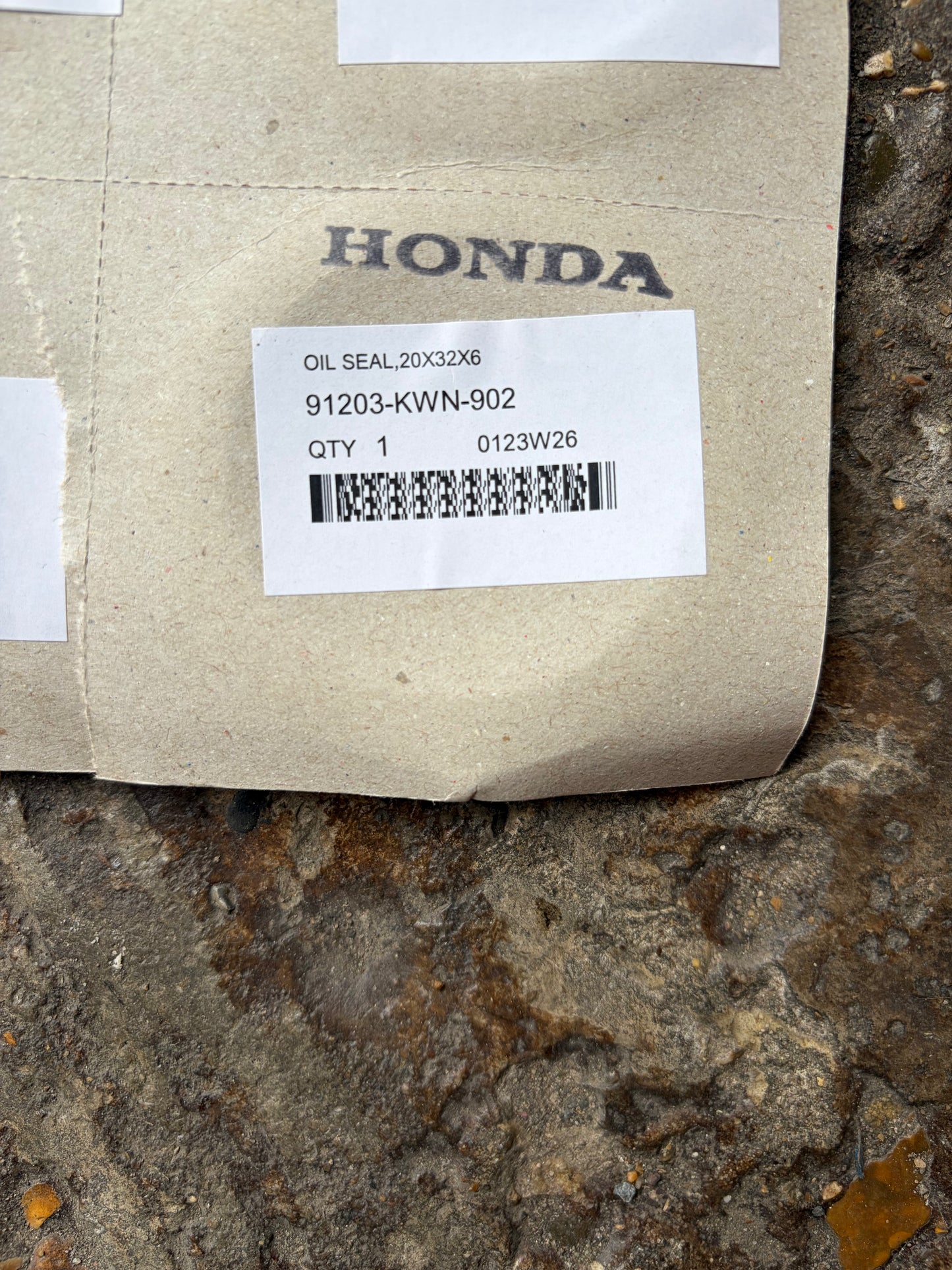 Original Honda PCX 125 2010-2014 20X32X6 Wellendichtring 91203-KWN-902