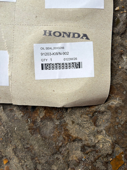 Original Honda PCX 125 2010-2014 20X32X6 Wellendichtring 91203-KWN-902