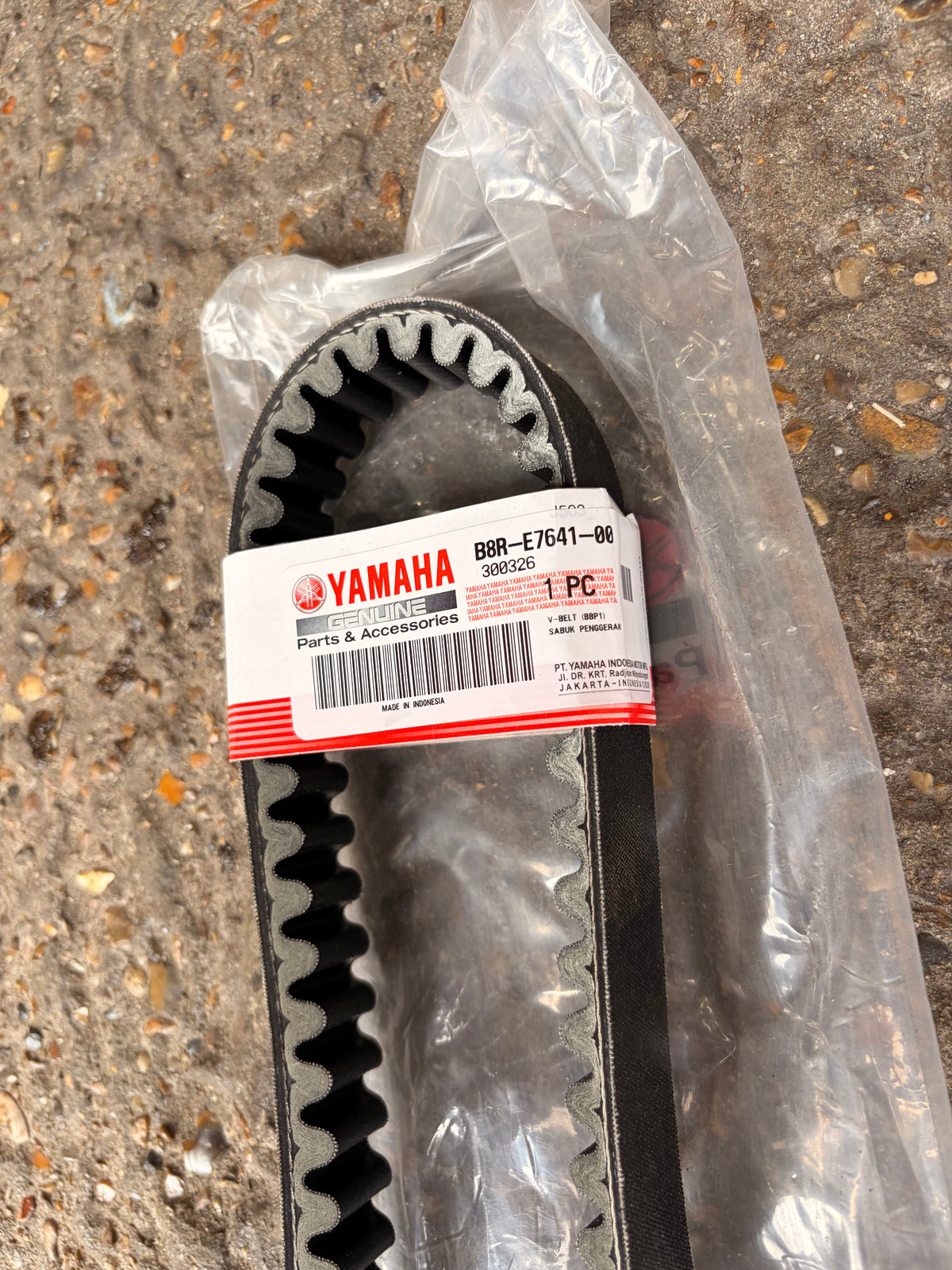 Genuine Yamaha BW's 125 / Fino 125 2018+ Drive V-belt B8R-E7641-00