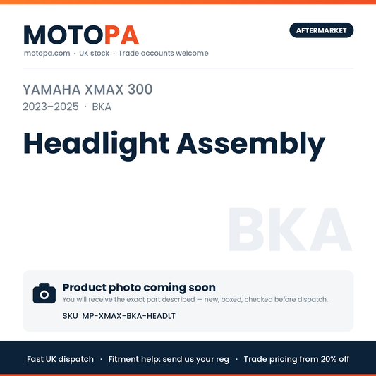 Yamaha XMAX 300 2023-2025 Headlight Assembly | SKU MP-XMAX-BKA-HEADLT | photo coming soon