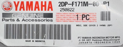 Genuine Yamaha NMAX 125 NMAX125 2015-2020 Lower Right Belly Panel 2DP-F171-M00