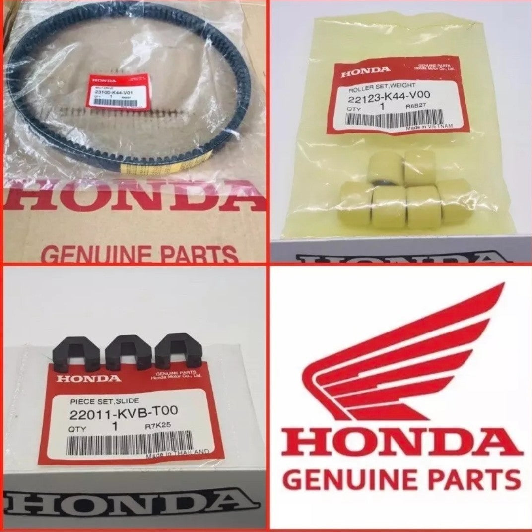 Genuine Honda Vision 2017-2020 NSC110MPDH Drive Belt Kit/ Rollers/ Sliders 🇬🇧