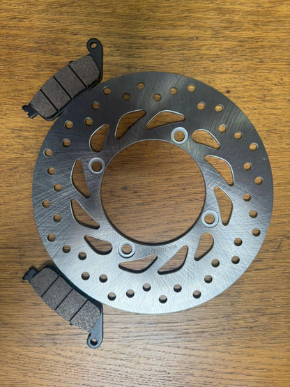 Honda SH 125 2014 to 2026 Front Brake Disc and Brake Pads