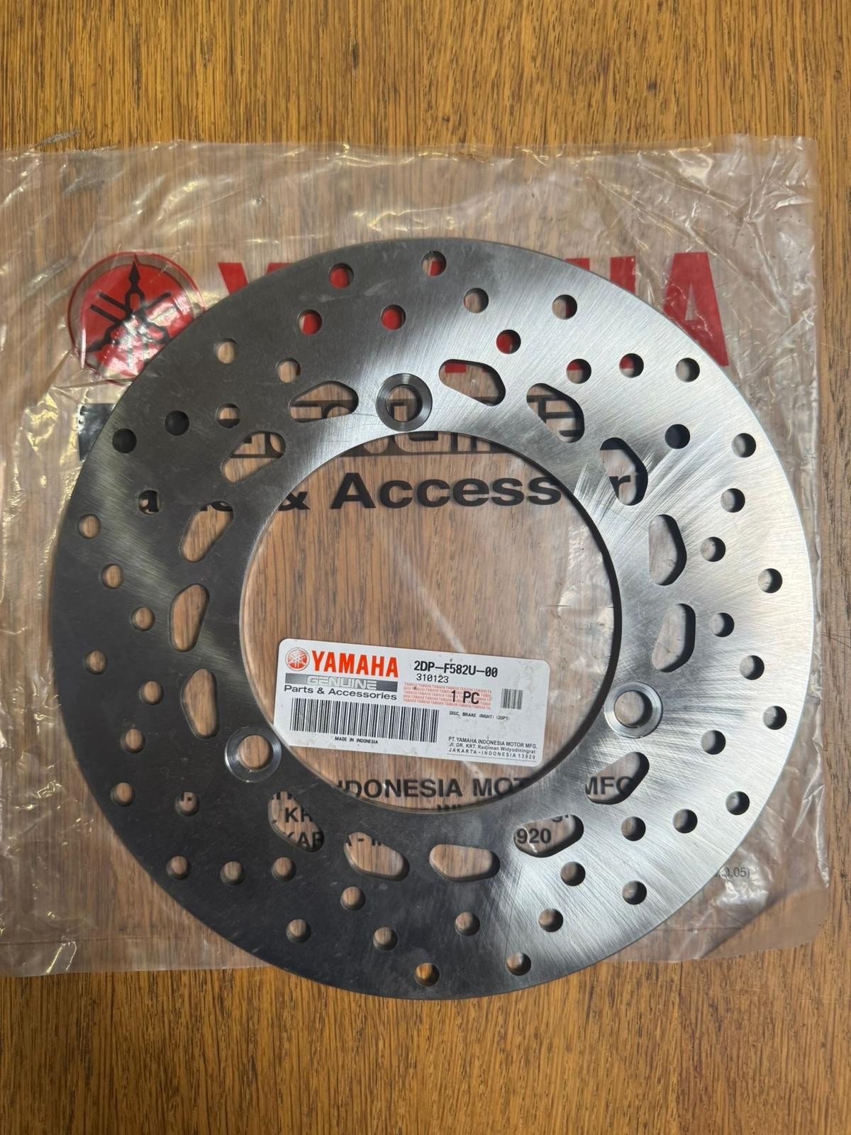 Genuine Yamaha NMAX 2015-2026 Front Brake Disc and Front Pad