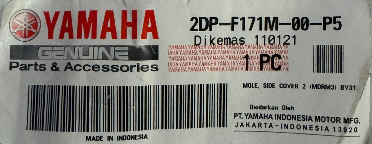 Genuine Yamaha NMAX 125 NMAX125 2015-2020 Lower Right Belly Panel 2DP-F171M-00