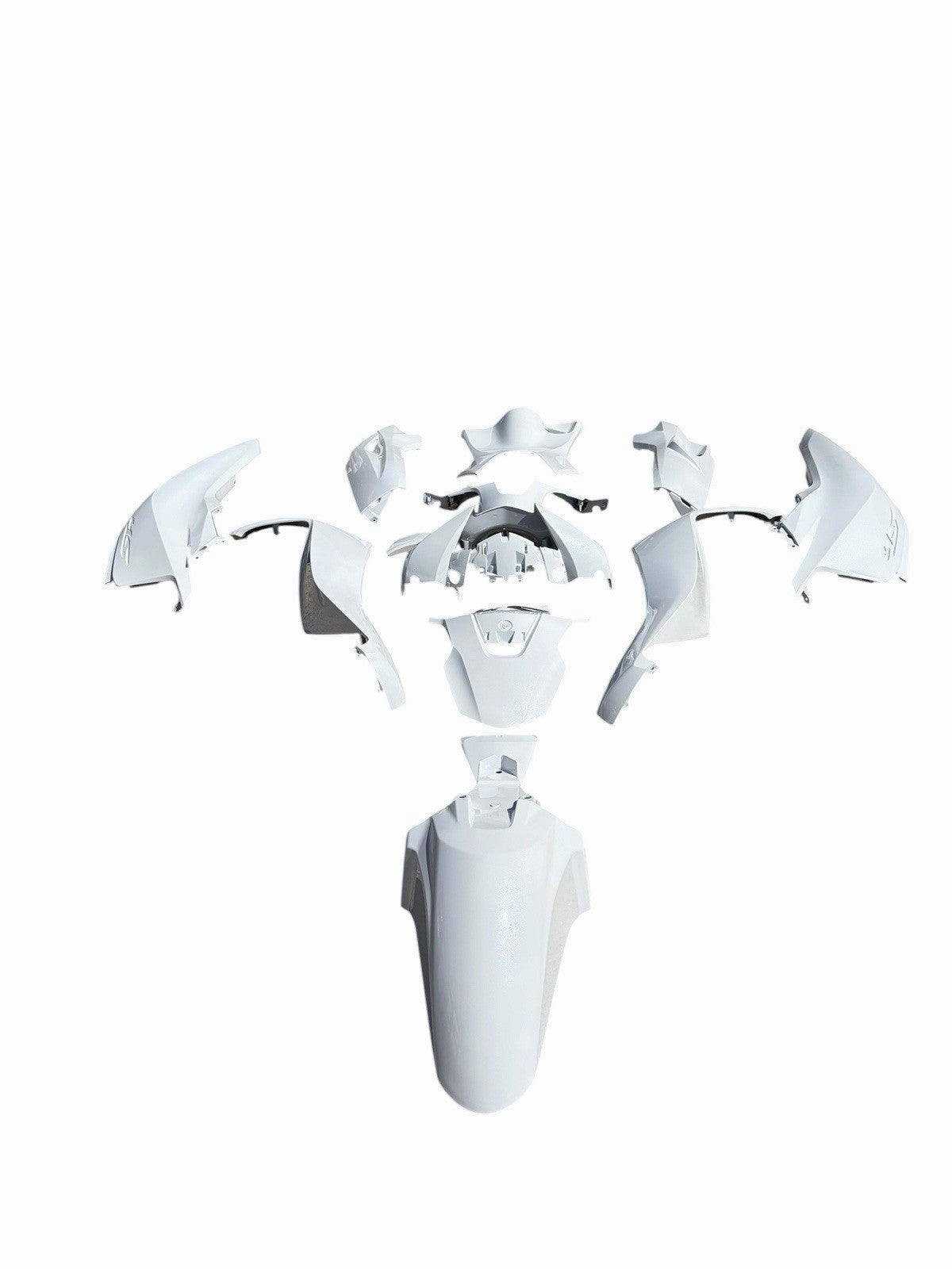 Fits HONDA SH125 2017 - 2019 Full body panel set - White - PNL111W