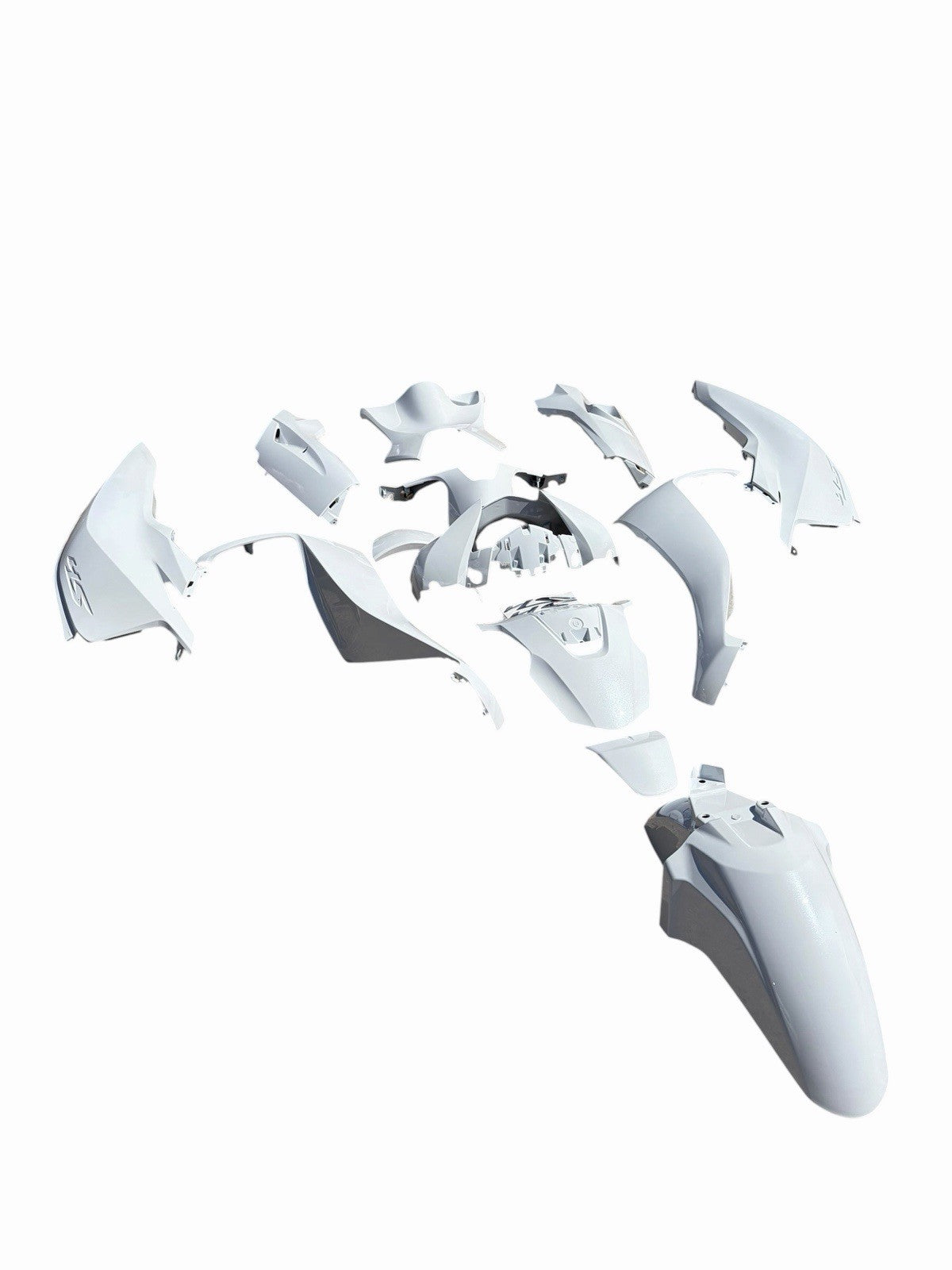 Fits HONDA SH125 2017 - 2019 Full body panel set - White - PNL111W
