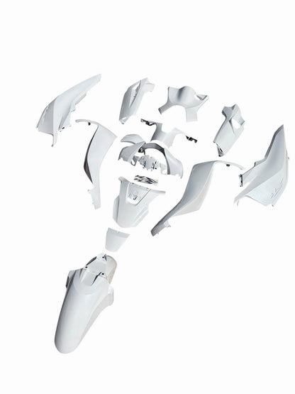 Fits HONDA SH125 2017 - 2019 Full body panel set - White - PNL111W