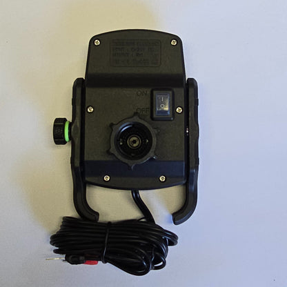 KWG-M9 15W Qi Wireless Charger Aluminum Alloy Motorcycle Phone Mount