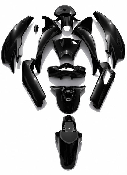 Honda SH 125 SH125 2020 2024 Full Body Set Panels Cover Kit HIGH QUALITY  BLACK