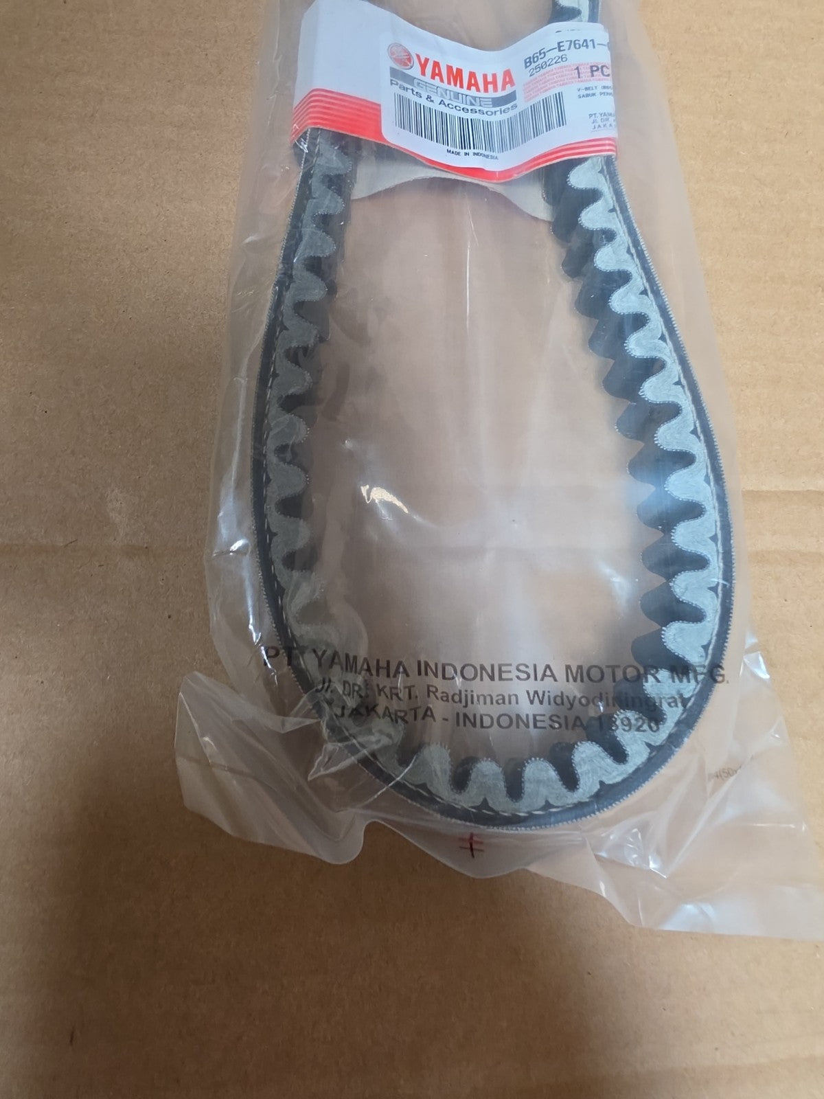 Genuine Yamaha Aerox 155 (import) 2017-2020 Drive V-belt B65-E7641-00