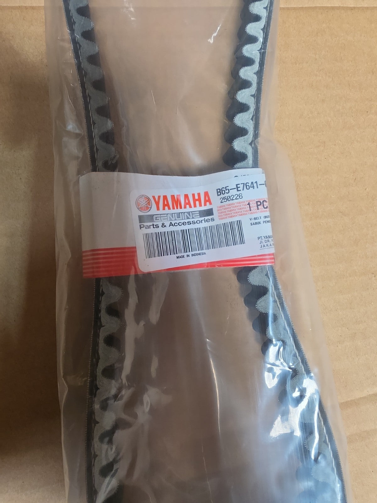 Genuine Yamaha Aerox 155 (import) 2017-2020 Drive V-belt B65-E7641-00