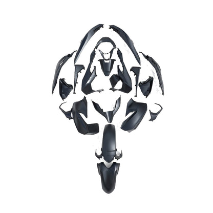 Honda Forza 125 350 NSS 2021 2024 Full Body Fairings Panels Complete Black