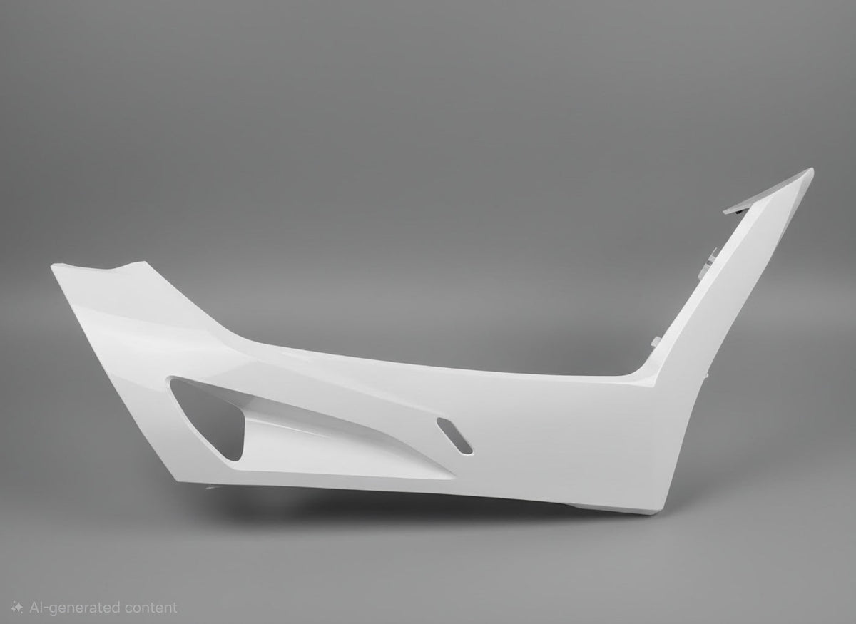 Honda PCX125 125 2021–2024 Under Side Cover Belly Panel Right White 