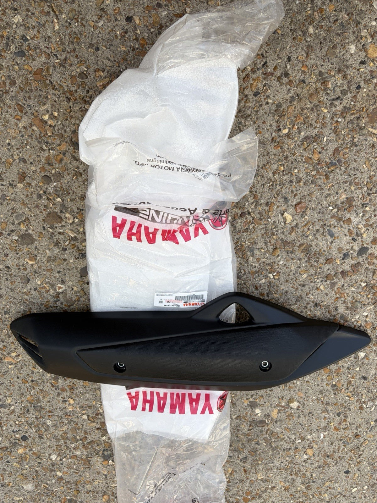 NEW Genuine Yamaha GPD125 NMax AOCITO Exhaust Protector Heat Shield 2DP-E4718-00