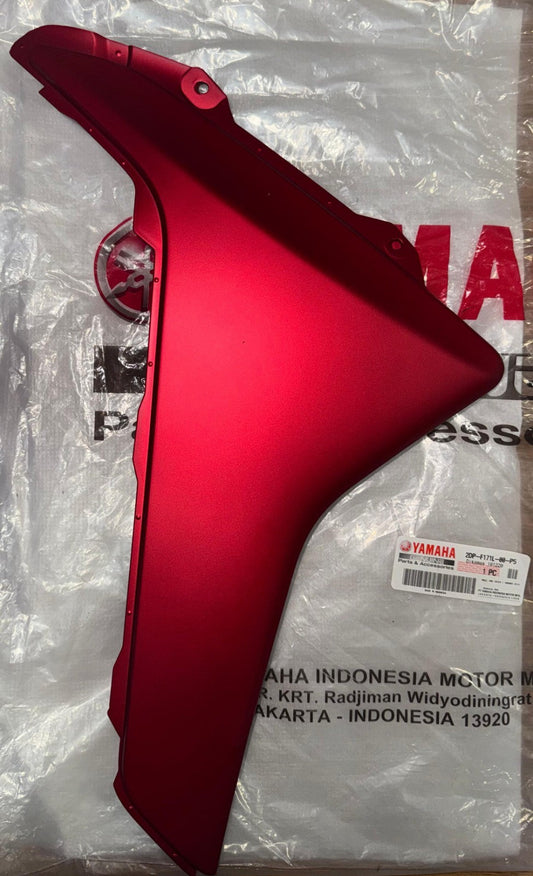 Yamaha Mole, Side Cover 1, 2DP-F171L-00-P1 OEM GPD125-ANMAX GPD125 Red
