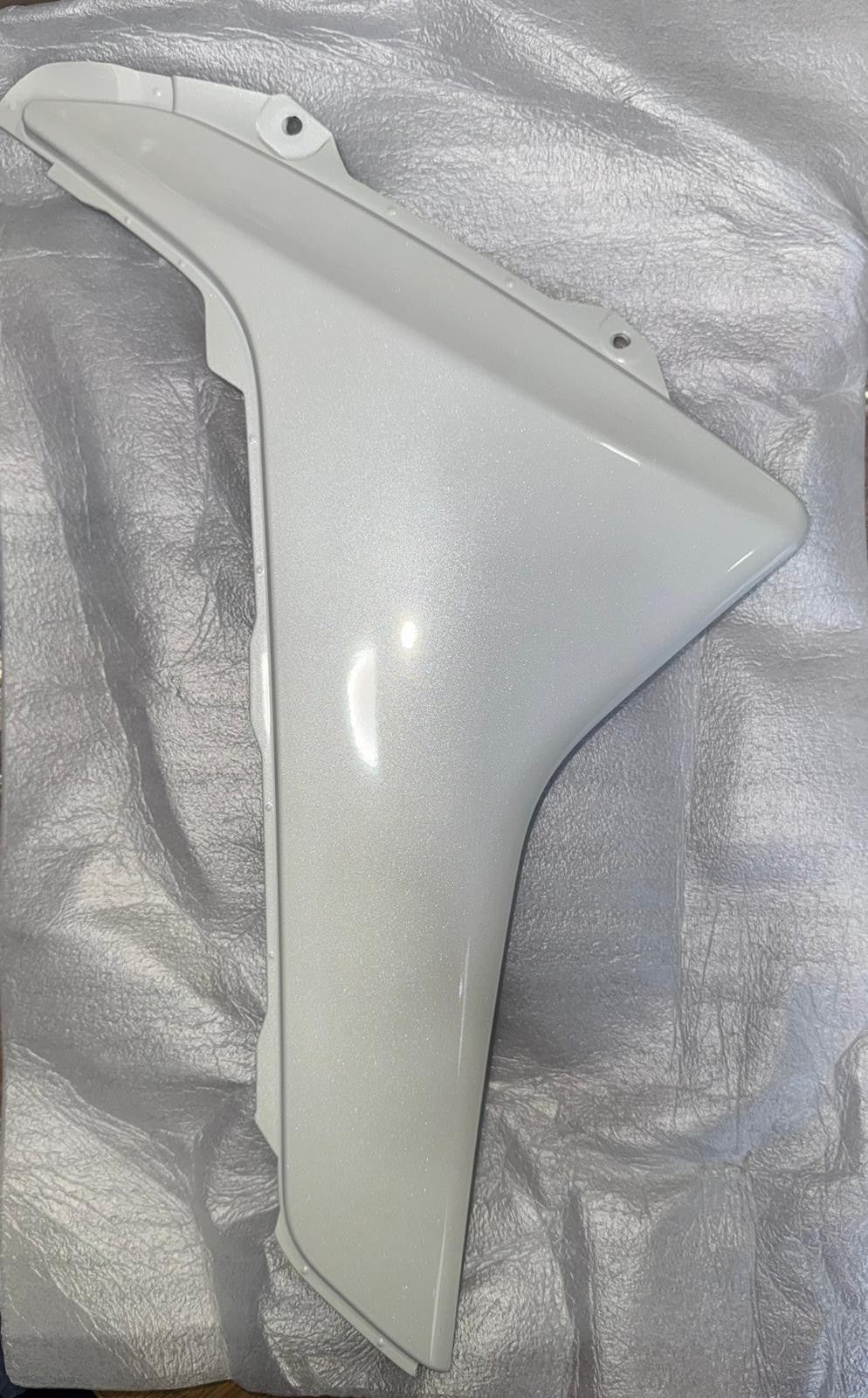Yamaha Mole, Side Cover 1, 2DP-F171L-00-P1 OEM GPD125-ANMAX GPD125 White