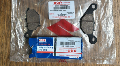 Genuine Suzuki Front Brake Disc & Pad UK110 Address Scooter 59221-40J00