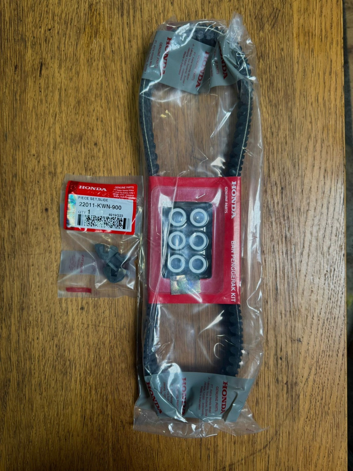 Genuine Honda PCX WW125EX2F/H 2015 2016 2017 Drive Kit Belt Rollers Sliders 🇬🇧
