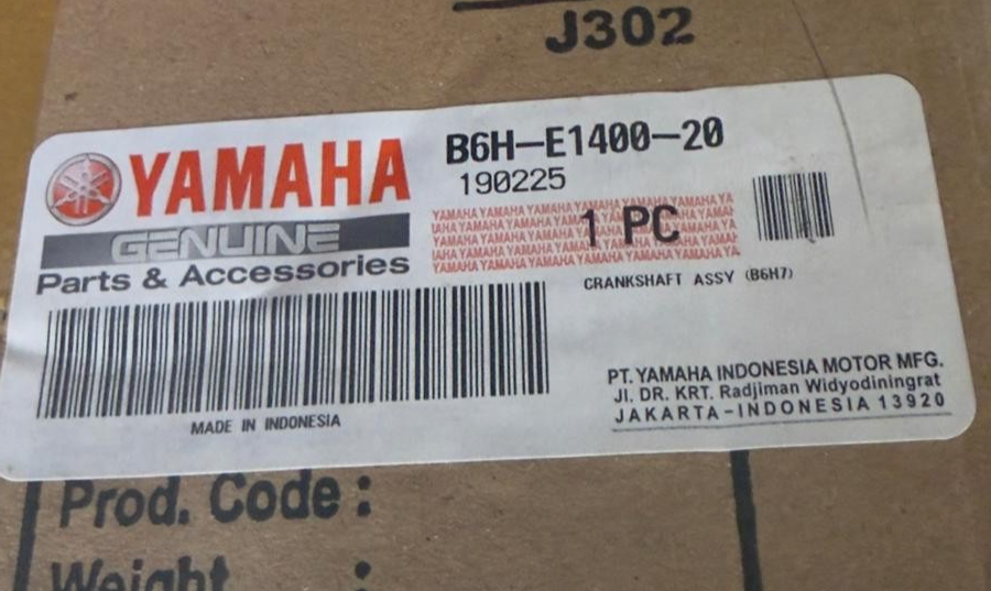 Yamaha GPD 125 155 NMAX New Crankshaft Crank Shaft Genuine B6H-E1400-10 2021 202